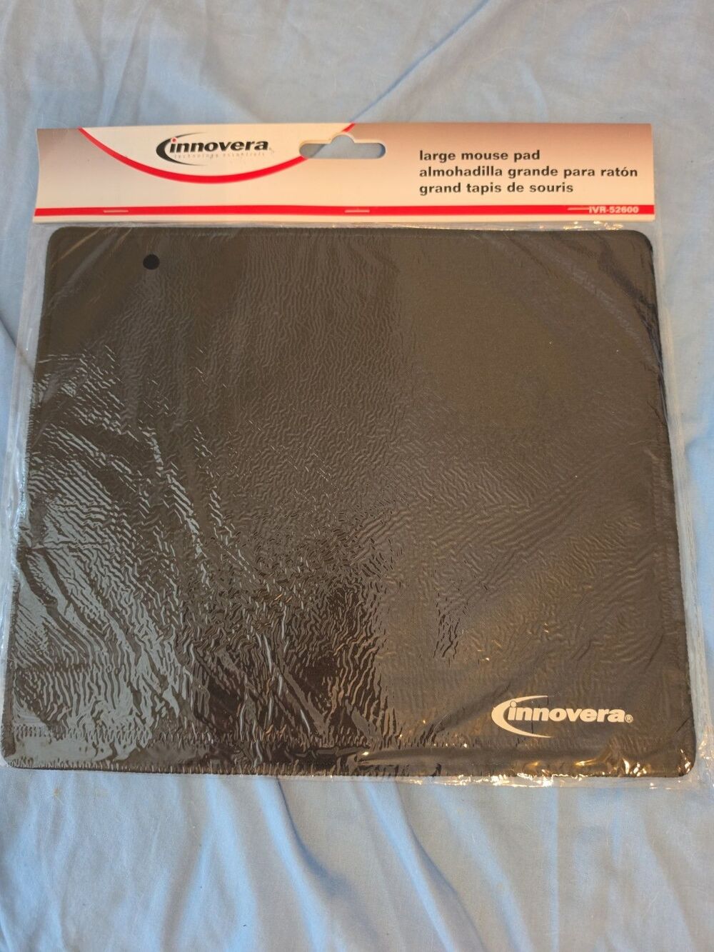 Innovera Large Mouse Pad  Nonslip Rubber Backing 9.8 in x 11.8 in Latex Free NEW